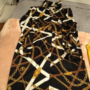 MK Print Dress